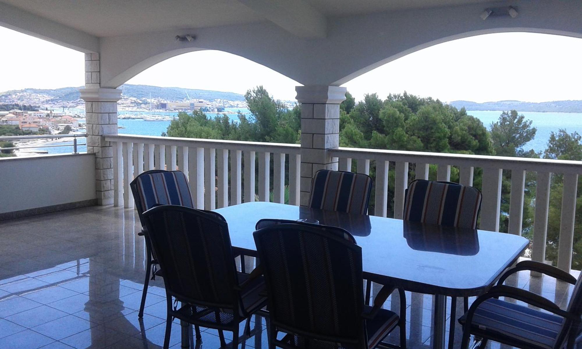 Villa Rosanda Apartments Trogir Luaran gambar